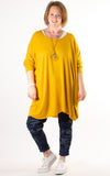 Amy Soft Knit Top | Mustard