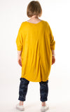 Amy Soft Knit Top | Mustard