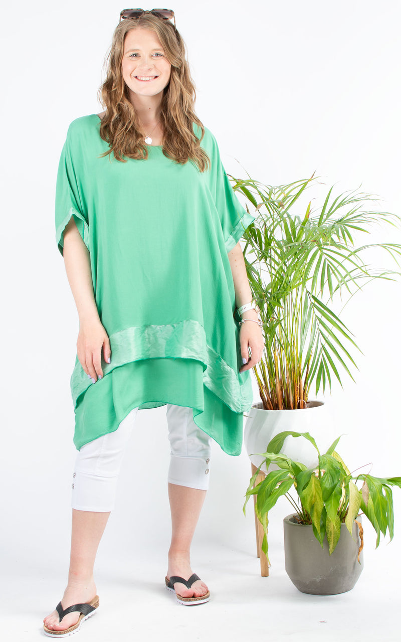Beverly Double Layer Top | Green