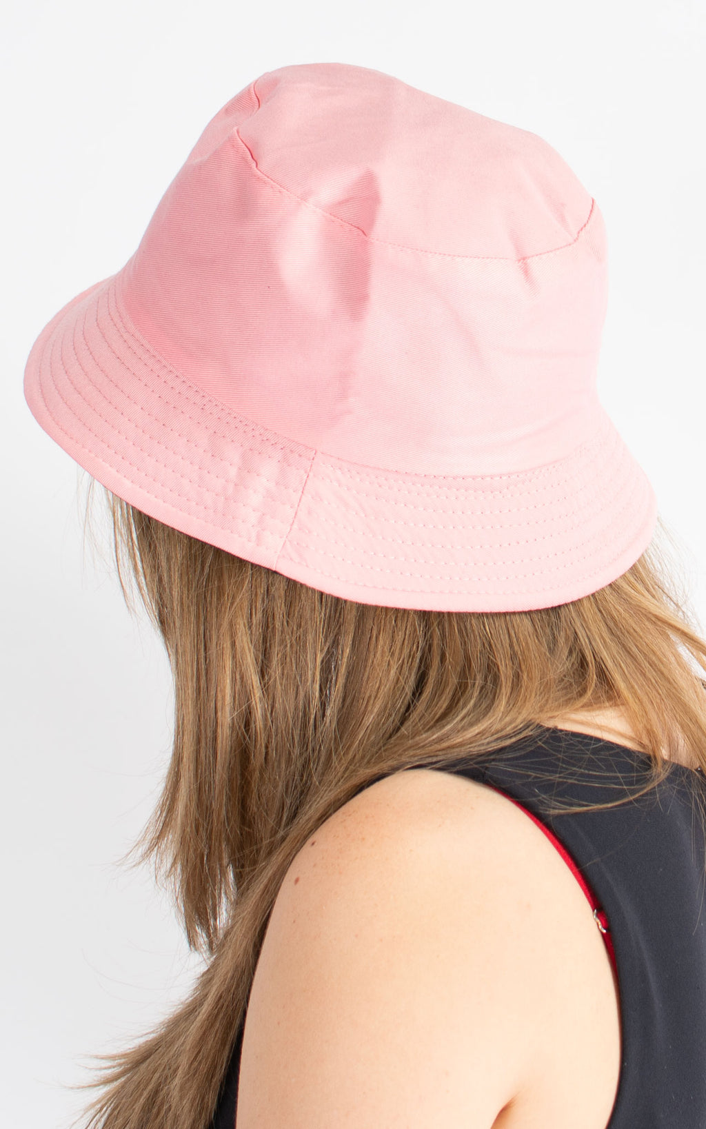 Bucket Hat | Plain | Candy Pink