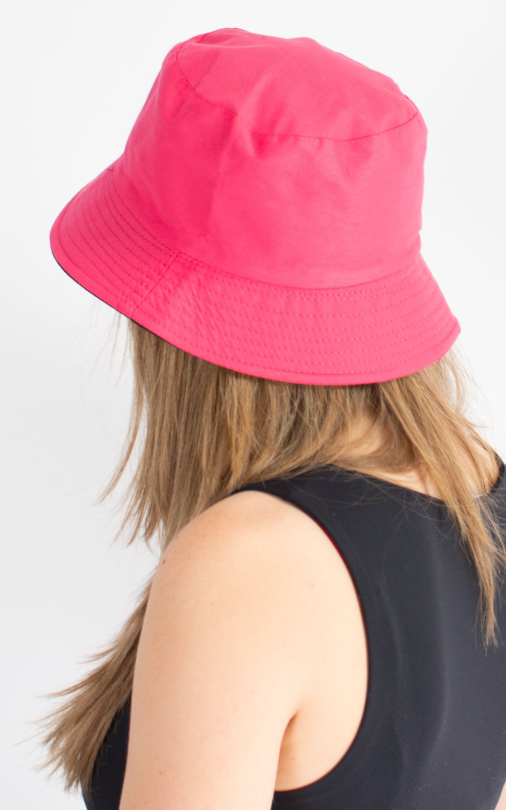 Bucket Hat | Plain | Hot Pink