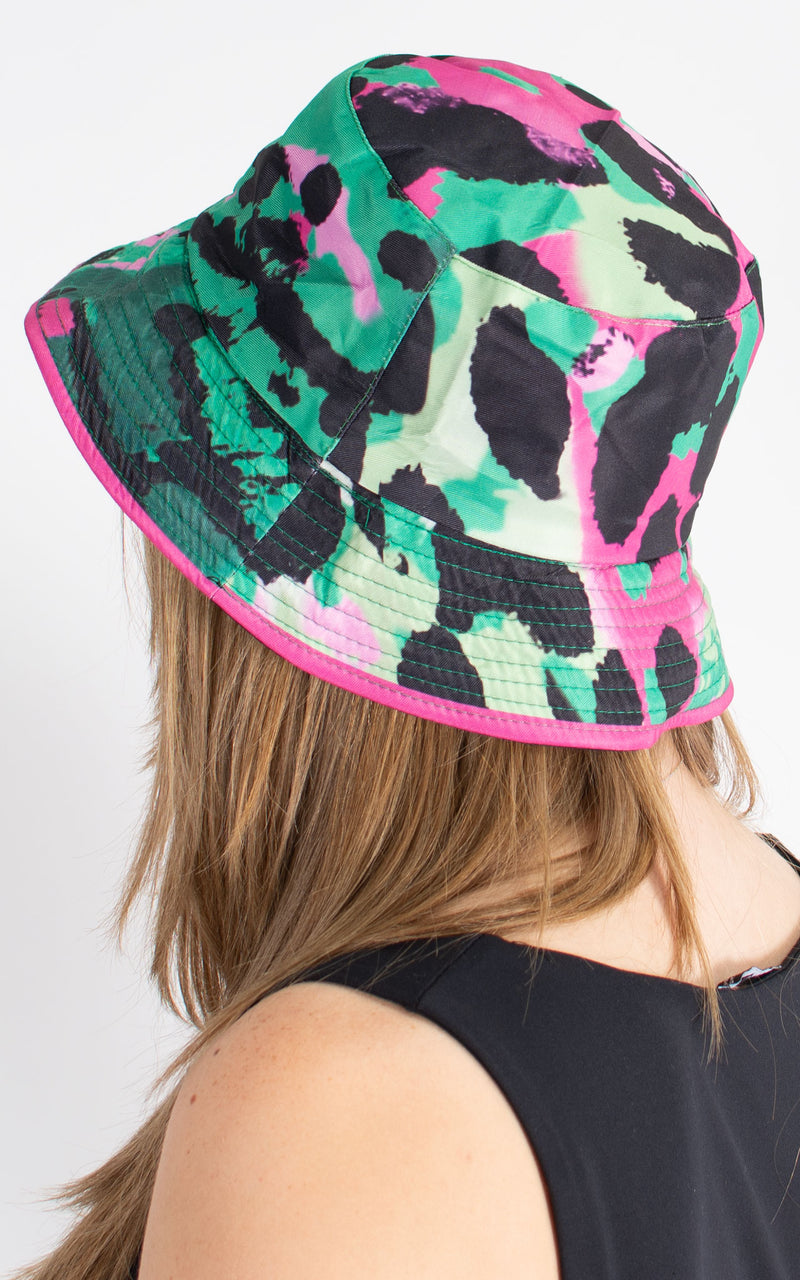 Bucket Hat | Tie Dye | Hot Pink