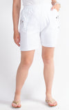 Capri Shorts | White