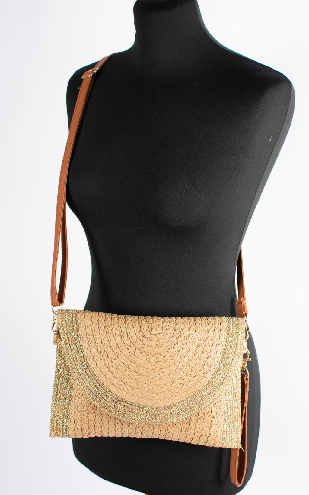 Cleo Woven Bag | Taupe