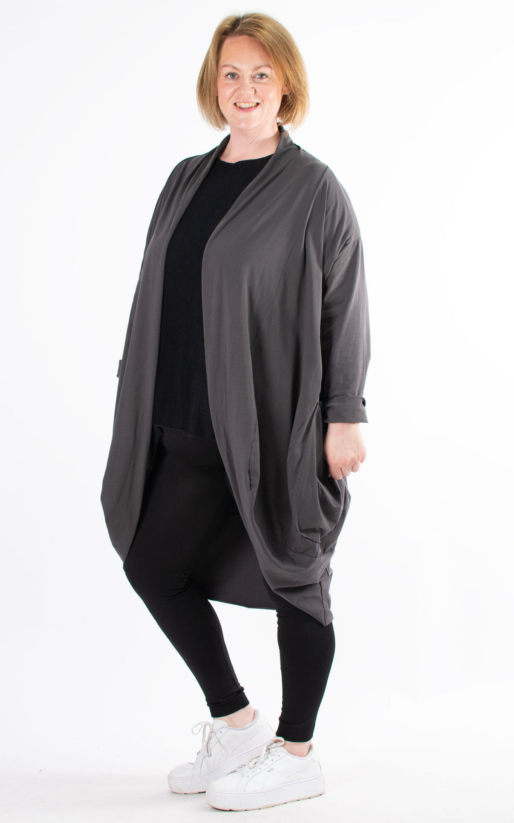 Felicity Cover Up | Charcoal