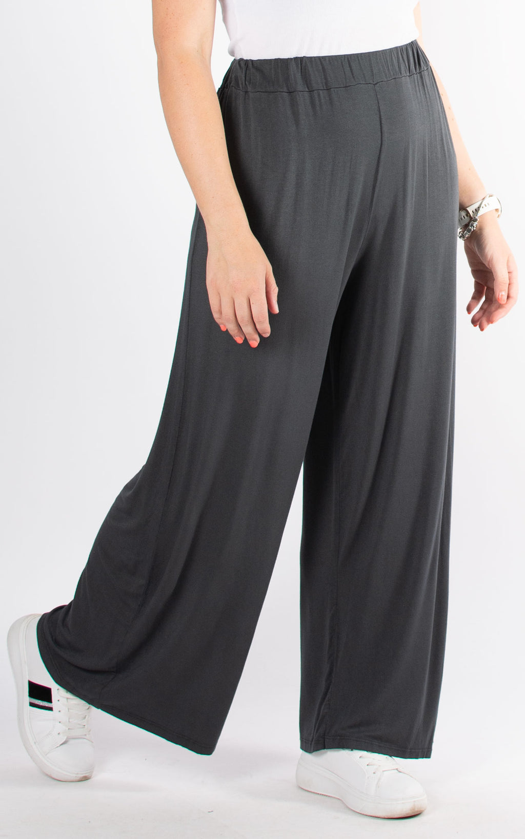 Jersey Trousers | Charcoal