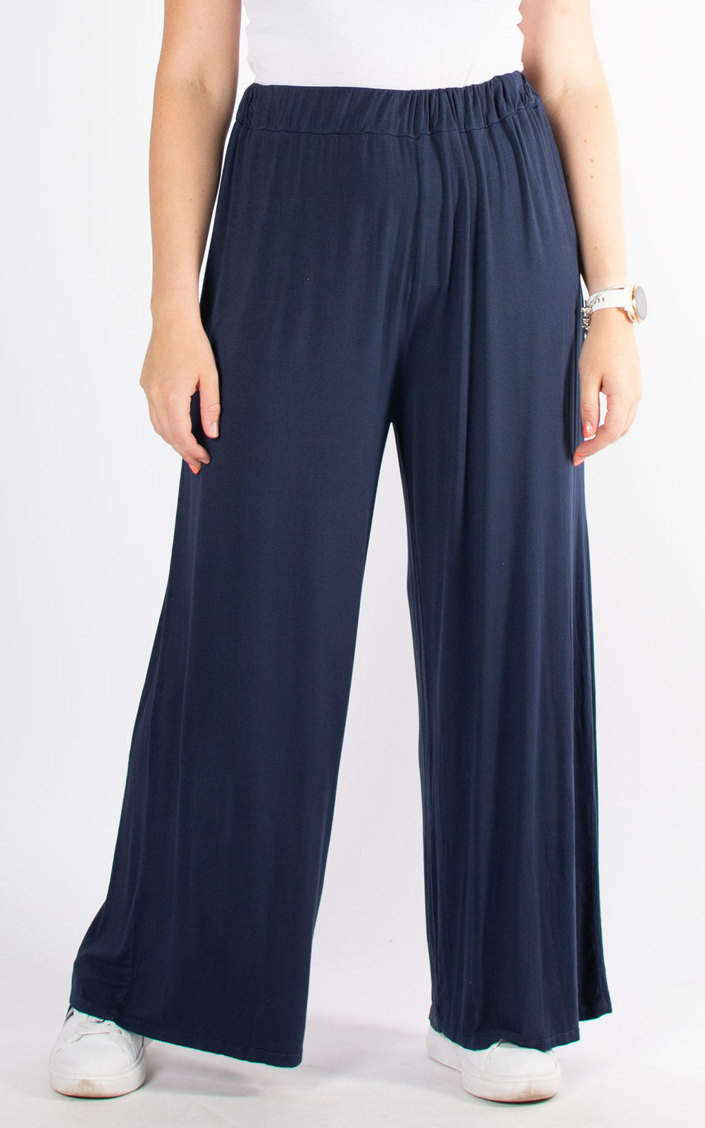 Jersey Trousers | Navy