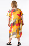 Lilly Abstract Dress | Yellow