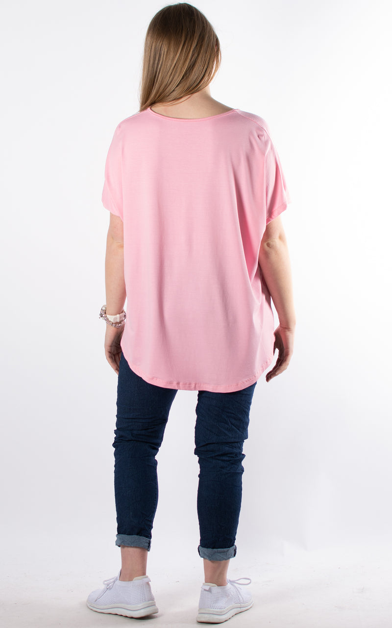 Millie T-Shirt | Candy Pink