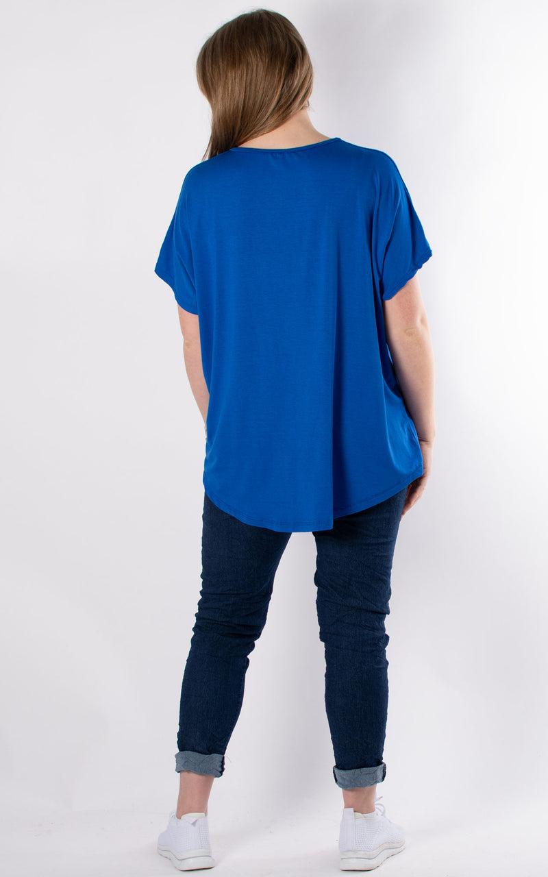 Millie T-Shirt | Cobalt