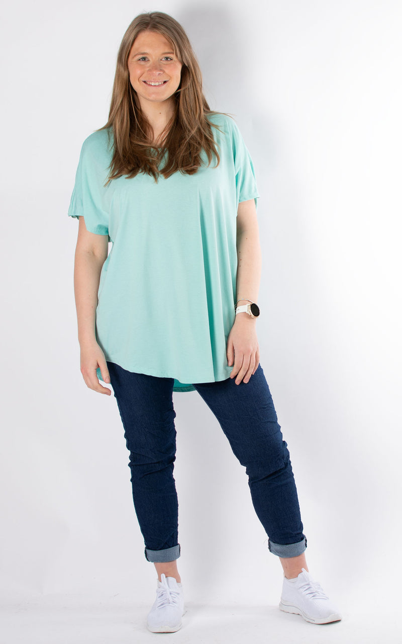 Millie T-Shirt | Turquoise