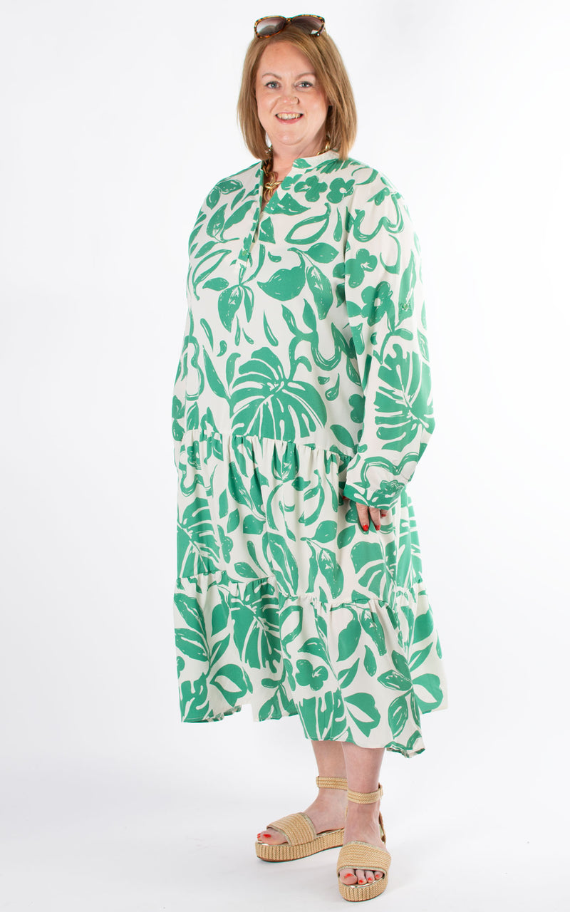 Nadia Midaxi Dress | Green