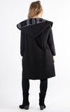 Sleeveless Coat | Black