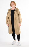 Stacey Hooded Coat | Camel