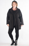 Wendy Coat | Buttons | Black