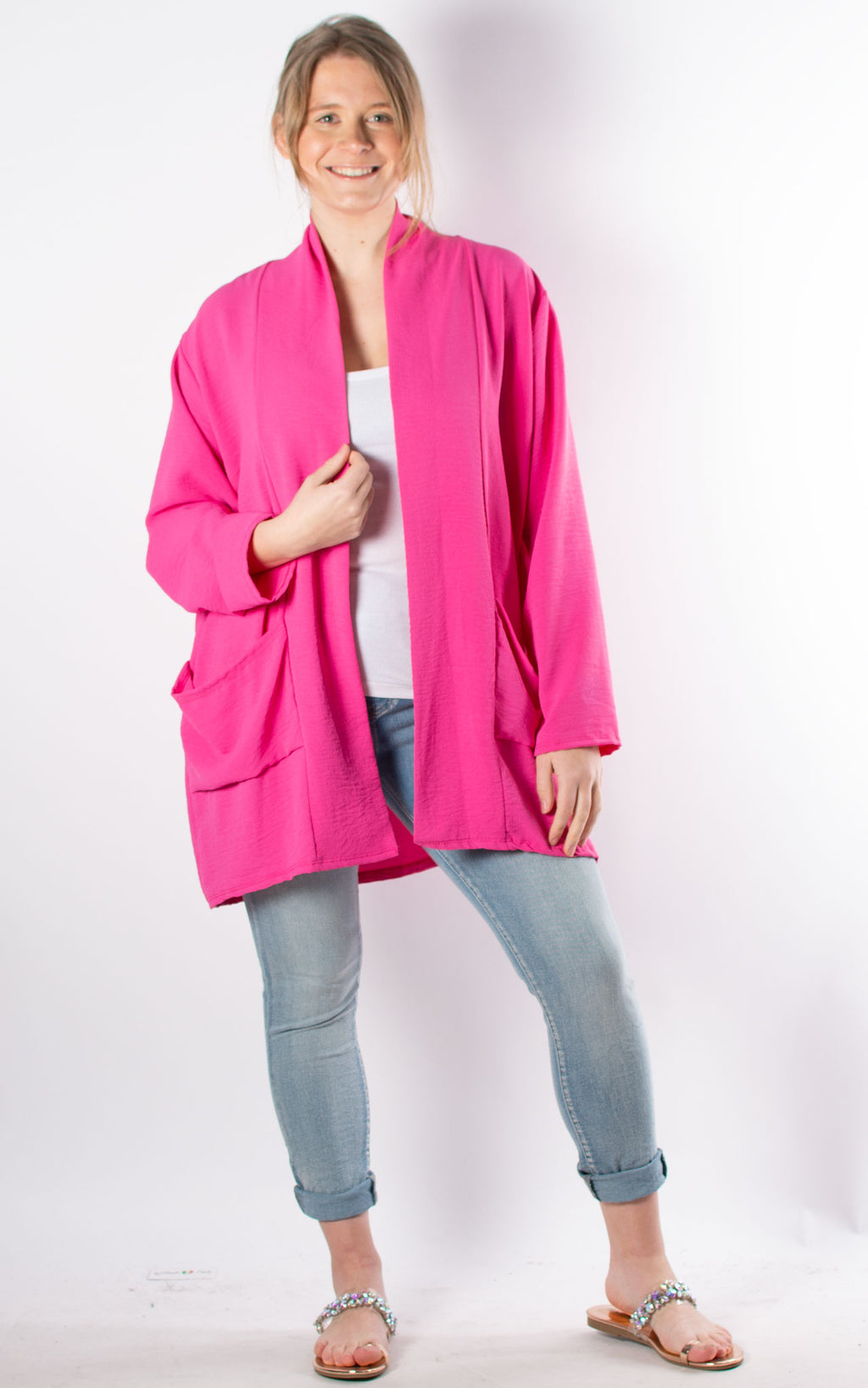 Whoopi Jacket | Hot Pink