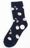 Winter Socks | Sheep | Navy