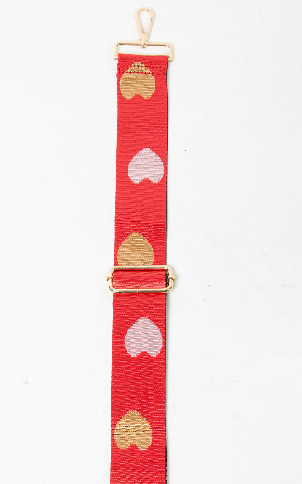 Briony Bag Strap | Hearts | Red
