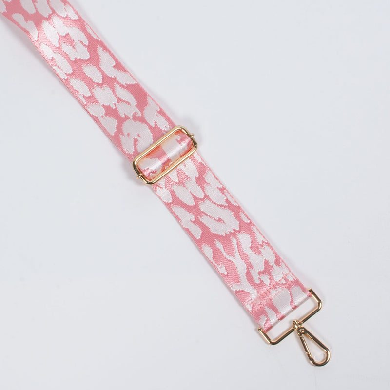Briony Bag Strap | Leopard | Pink