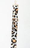 Briony Bag Strap | Leopard | White