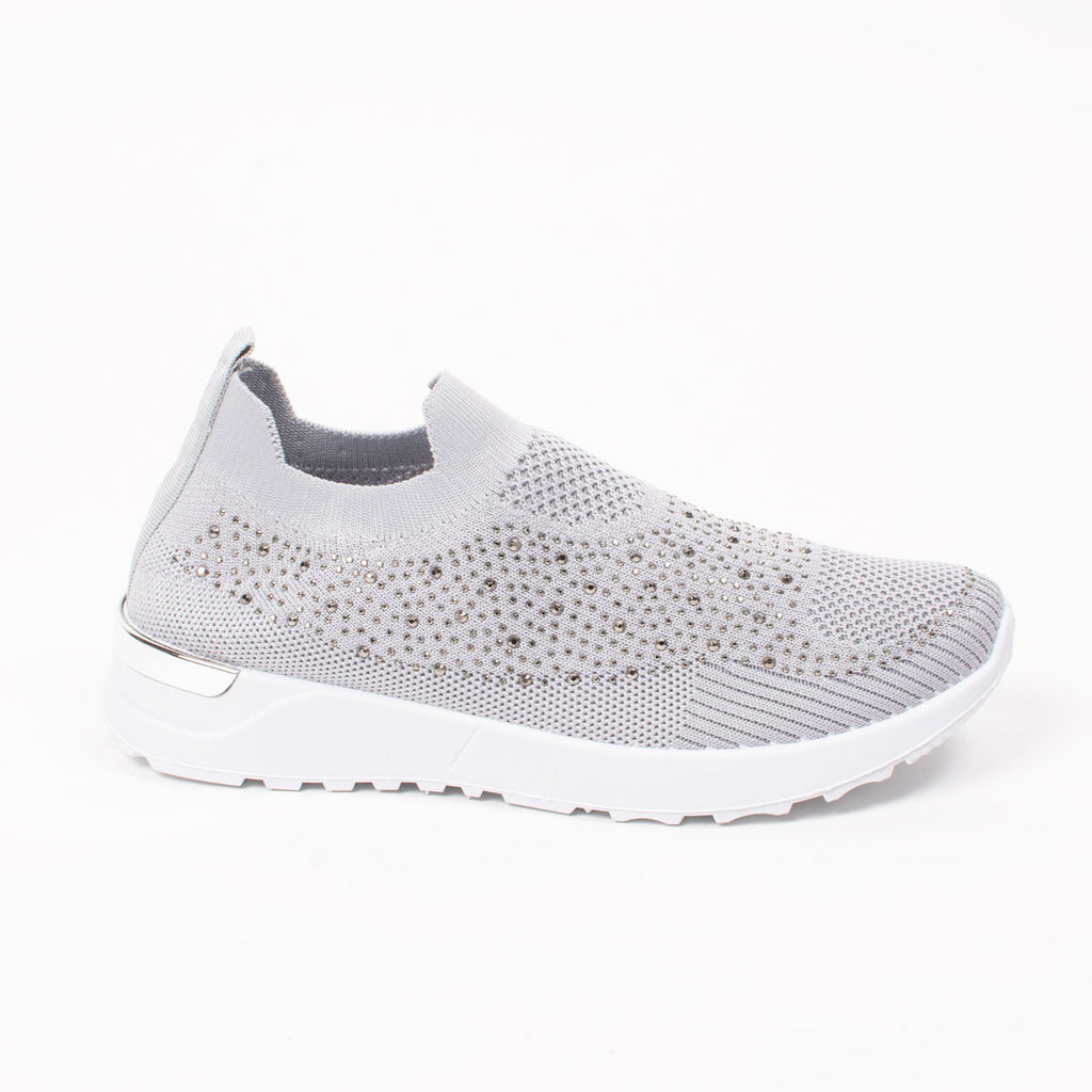 Lily Sparkle Trainer | Grey