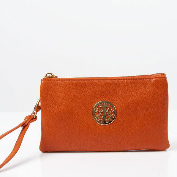 Clutch Bag | Toni | Orange