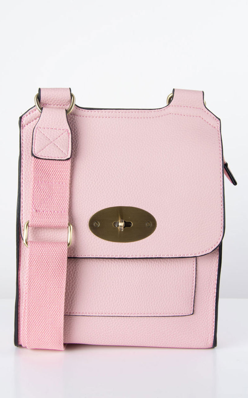 Messenger Bag | Pale Pink