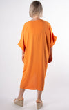Whoopi V-neck Dress | Orange